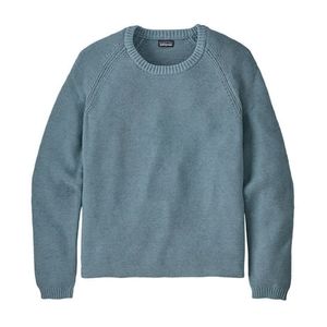 Patagonia Long-Sleeved Organic Cotton Spring Sweater in Berlin Blue